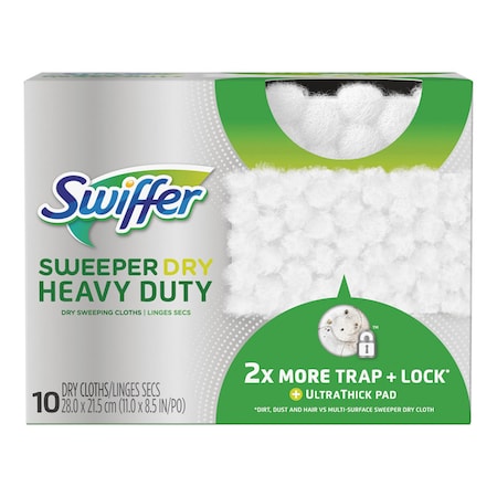 Swiffer Swiffer Sweeper 5.4 in. Dry Microfiber Dust Mop Refill 10 pk 77136